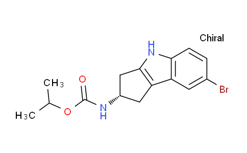CAS No. 1212283-31-2, (S)-Isopropyl (7-bromo-1,2,3,4-tetrahydrocyclopenta[b]indol-2-yl)carbamate
