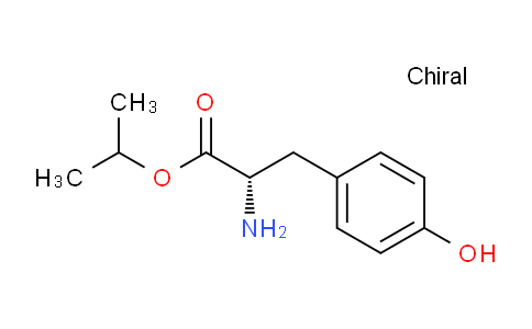 CAS No. 126173-94-2, (S)-Isopropyl 2-amino-3-(4-hydroxyphenyl)propanoate