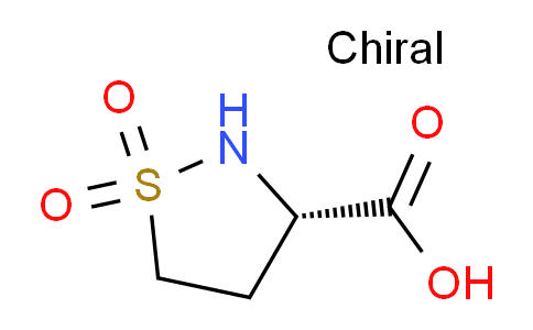 CAS No. 147878-93-1, (S)-Isothiazolidine-3-carboxylic acid 1,1-dioxide