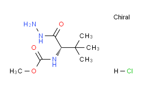 CAS No. 857904-00-8, (S)-Methyl (1-hydrazinyl-3,3-dimethyl-1-oxobutan-2-yl)carbamate hydrochloride