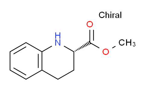 CAS No. 63492-82-0, (S)-Methyl 1,2,3,4-tetrahydroquinoline-2-carboxylate