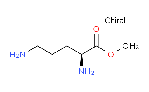 CAS No. 6384-10-7, (S)-Methyl 2,5-diaminopentanoate