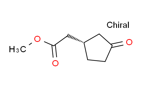 CAS No. 2630-38-8, (S)-Methyl 2-(3-oxocyclopentyl)acetate