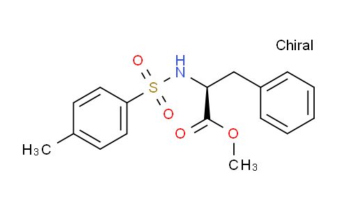 CAS No. 42384-33-8, (S)-Methyl 2-(4-methylphenylsulfonamido)-3-phenylpropanoate