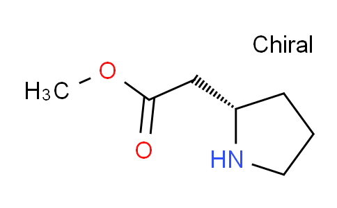 CAS No. 53912-83-7, (S)-Methyl 2-(pyrrolidin-2-yl)acetate