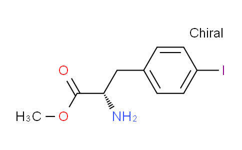 CAS No. 113850-77-4, (S)-Methyl 2-amino-3-(4-iodophenyl)propanoate