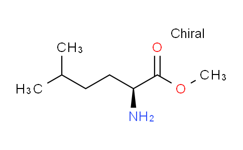 CAS No. 763877-90-3, (S)-Methyl 2-amino-5-methylhexanoate