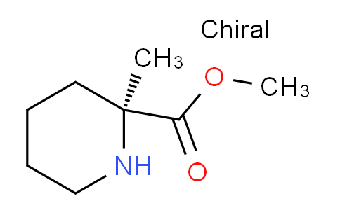 CAS No. 109772-27-2, (S)-Methyl 2-methylpiperidine-2-carboxylate