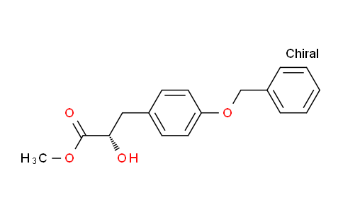 CAS No. 481072-37-1, (S)-Methyl 3-(4-(benzyloxy)phenyl)-2-hydroxypropanoate