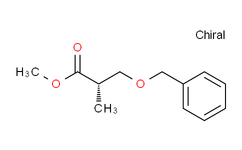 CAS No. 74924-27-9, (S)-Methyl 3-(benzyloxy)-2-methylpropanoate