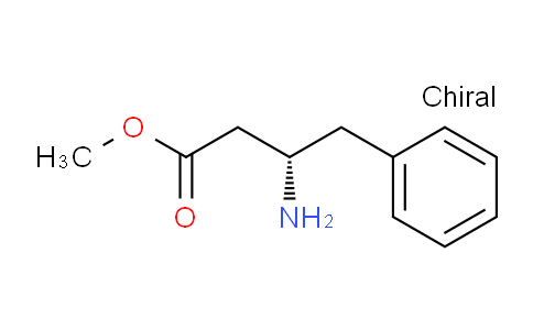 CAS No. 68978-89-2, (S)-Methyl 3-amino-4-phenylbutanoate