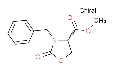 CAS No. 157823-76-2, (S)-Methyl 3-benzyl-2-oxooxazolidine-4-carboxylate