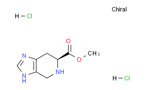 CAS No. 114786-39-9, (S)-Methyl 4,5,6,7-tetrahydro-3H-imidazo[4,5-c]pyridine-6-carboxylate dihydrochloride