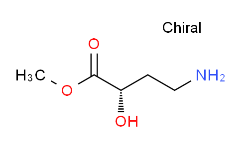 CAS No. 140156-44-1, (S)-Methyl 4-amino-2-hydroxybutanoate
