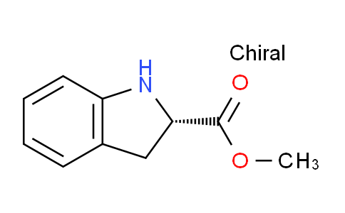 CAS No. 141410-06-2, (S)-Methyl indoline-2-carboxylate