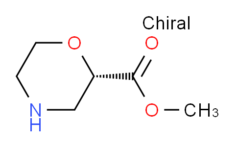 CAS No. 1314999-01-3, (S)-Methyl morpholine-2-carboxylate