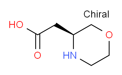 CAS No. 1257856-13-5, (S)-Morpholin-3-yl-acetic acid