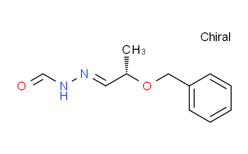 CAS No. 170985-84-9, (S)-N'-(2-(Benzyloxy)propylidene)formohydrazide