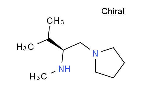 CAS No. 156004-66-9, (S)-N,3-Dimethyl-1-(pyrrolidin-1-yl)butan-2-amine