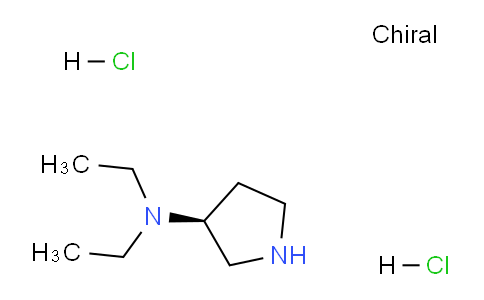 CAS No. 859213-30-2, (S)-N,N-Diethylpyrrolidin-3-amine dihydrochloride
