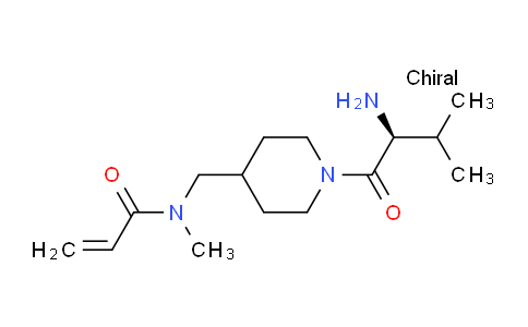 CAS No. 1354008-38-0, (S)-N-((1-(2-Amino-3-methylbutanoyl)piperidin-4-yl)methyl)-N-methylacrylamide