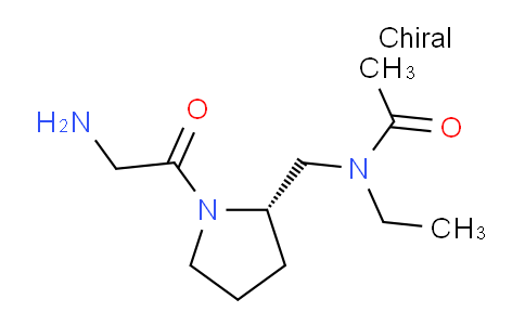 CAS No. 1354008-92-6, (S)-N-((1-(2-Aminoacetyl)pyrrolidin-2-yl)methyl)-N-ethylacetamide