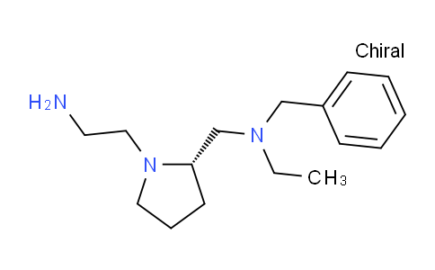 CAS No. 1353998-26-1, (S)-N-((1-(2-Aminoethyl)pyrrolidin-2-yl)methyl)-N-benzylethanamine
