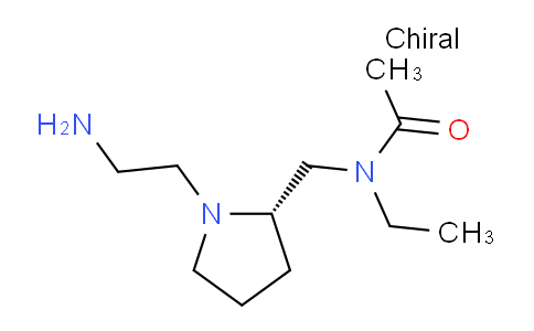 CAS No. 1353996-81-2, (S)-N-((1-(2-Aminoethyl)pyrrolidin-2-yl)methyl)-N-ethylacetamide
