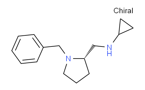 CAS No. 1353996-25-4, (S)-N-((1-Benzylpyrrolidin-2-yl)methyl)cyclopropanamine
