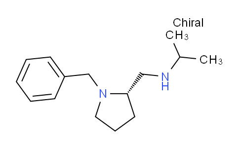 CAS No. 1354003-78-3, (S)-N-((1-Benzylpyrrolidin-2-yl)methyl)propan-2-amine
