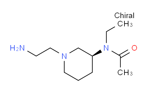CAS No. 1354017-44-9, (S)-N-(1-(2-Aminoethyl)piperidin-3-yl)-N-ethylacetamide