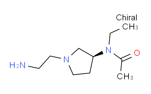 CAS No. 1353995-47-7, (S)-N-(1-(2-Aminoethyl)pyrrolidin-3-yl)-N-ethylacetamide