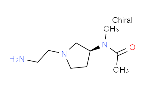 CAS No. 1354017-30-3, (S)-N-(1-(2-Aminoethyl)pyrrolidin-3-yl)-N-methylacetamide