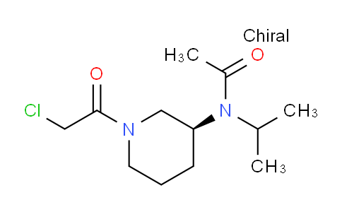 CAS No. 1353999-53-7, (S)-N-(1-(2-Chloroacetyl)piperidin-3-yl)-N-isopropylacetamide