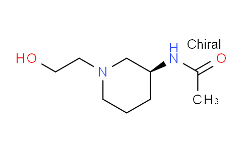 CAS No. 1354003-67-0, (S)-N-(1-(2-Hydroxyethyl)piperidin-3-yl)acetamide