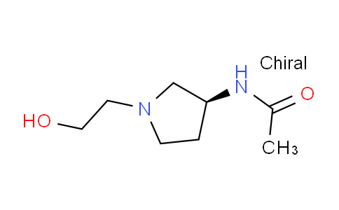 CAS No. 1354016-78-6, (S)-N-(1-(2-Hydroxyethyl)pyrrolidin-3-yl)acetamide