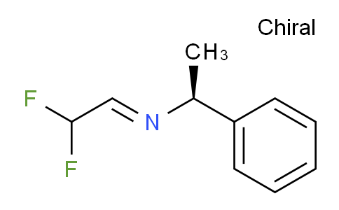 CAS No. 161754-60-5, (S)-N-(2,2-Difluoroethylidene)-1-phenylethanamine