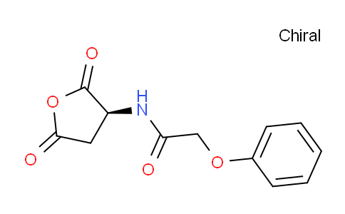 CAS No. 1257855-08-5, (S)-N-(2,5-Dioxotetrahydrofuran-3-yl)-2-phenoxyacetamide
