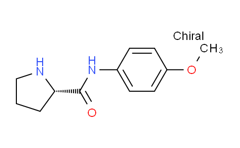 CAS No. 367521-36-6, (S)-N-(4-Methoxyphenyl)pyrrolidine-2-carboxamide