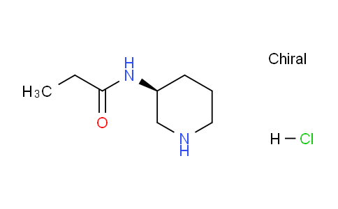 CAS No. 1332765-67-9, (S)-N-(Piperidin-3-yl)propionamide hydrochloride