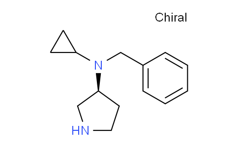 CAS No. 1353996-98-1, (S)-N-Benzyl-N-cyclopropylpyrrolidin-3-amine