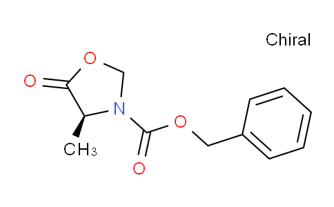 CAS No. 37661-60-2, (S)-N-Cbz-4-methyl-5-oxooxazolidine