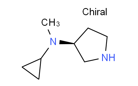 CAS No. 1033718-15-8, (S)-N-Cyclopropyl-N-methylpyrrolidin-3-amine