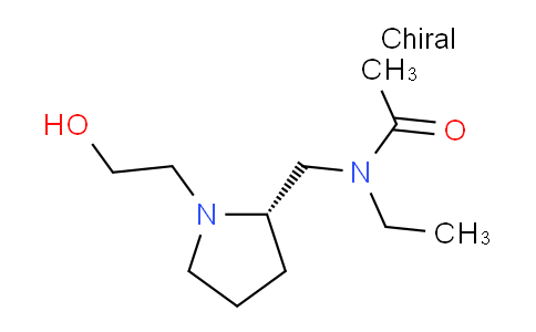 CAS No. 1354003-72-7, (S)-N-Ethyl-N-((1-(2-hydroxyethyl)pyrrolidin-2-yl)methyl)acetamide