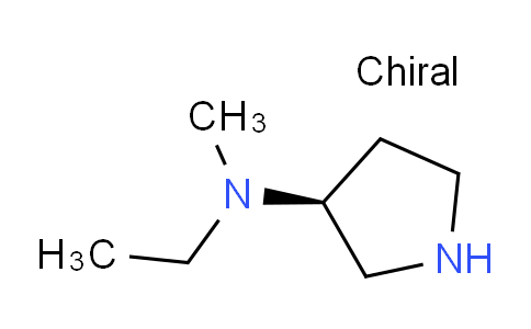 CAS No. 169750-78-1, (S)-N-Ethyl-N-methylpyrrolidin-3-amine