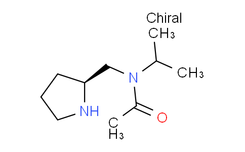 CAS No. 1353999-76-4, (S)-N-Isopropyl-N-(pyrrolidin-2-ylmethyl)acetamide