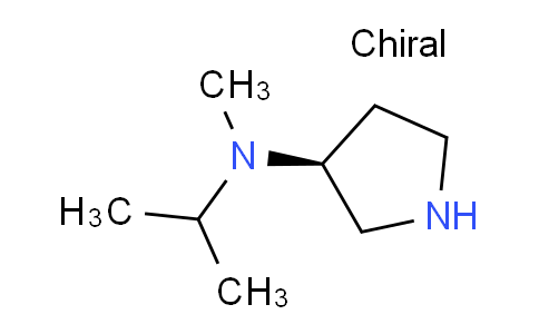 CAS No. 1018443-33-8, (S)-N-Isopropyl-N-methylpyrrolidin-3-amine