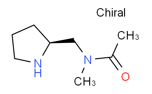 CAS No. 1354001-97-0, (S)-N-Methyl-N-(pyrrolidin-2-ylmethyl)acetamide