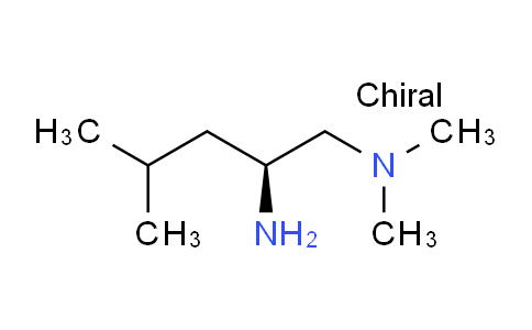 CAS No. 302800-26-6, (S)-N1,N1,4-Trimethylpentane-1,2-diamine