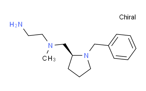 CAS No. 1354007-90-1, (S)-N1-((1-Benzylpyrrolidin-2-yl)methyl)-N1-methylethane-1,2-diamine